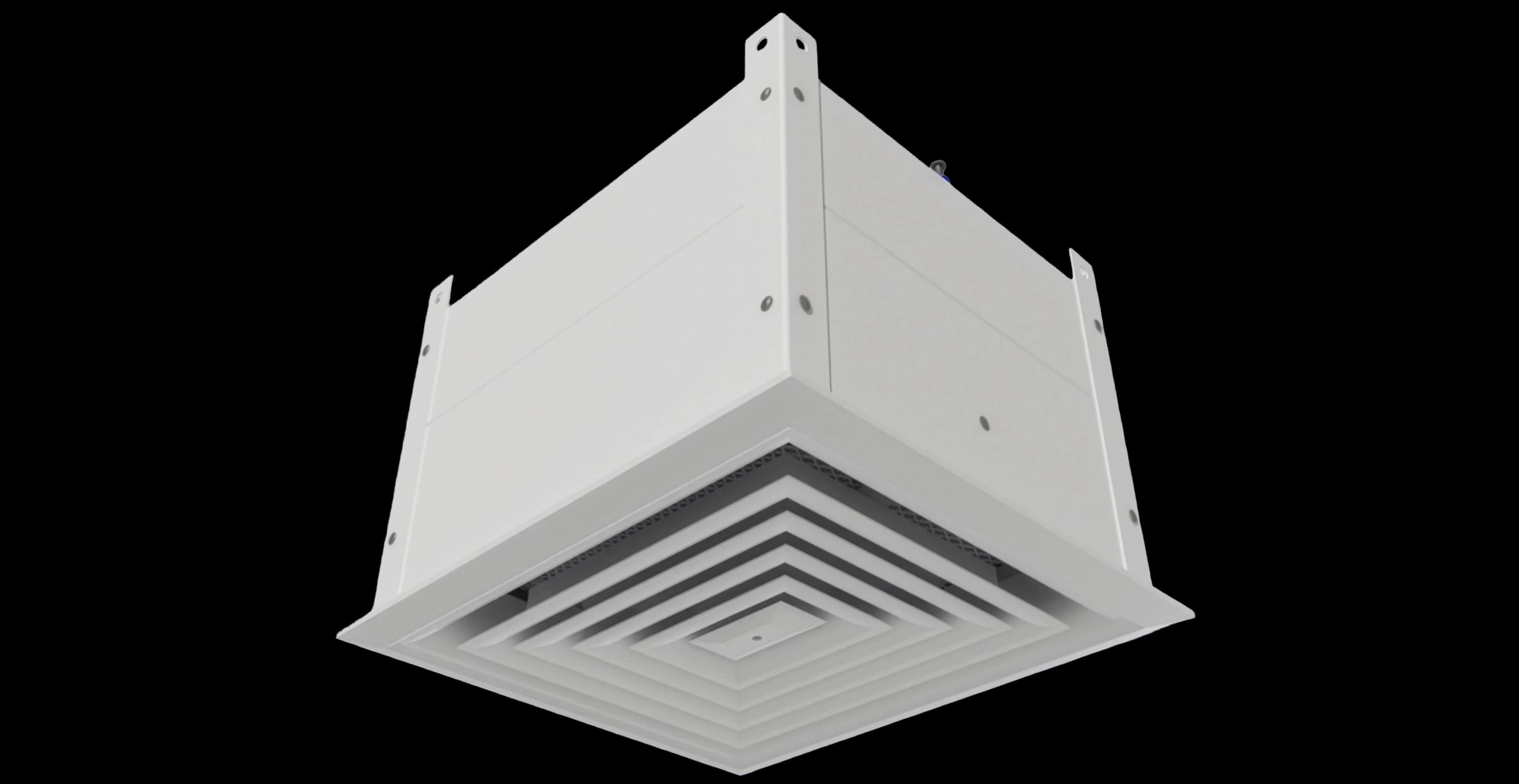 Caixa Terminal Entrada Superior Circular