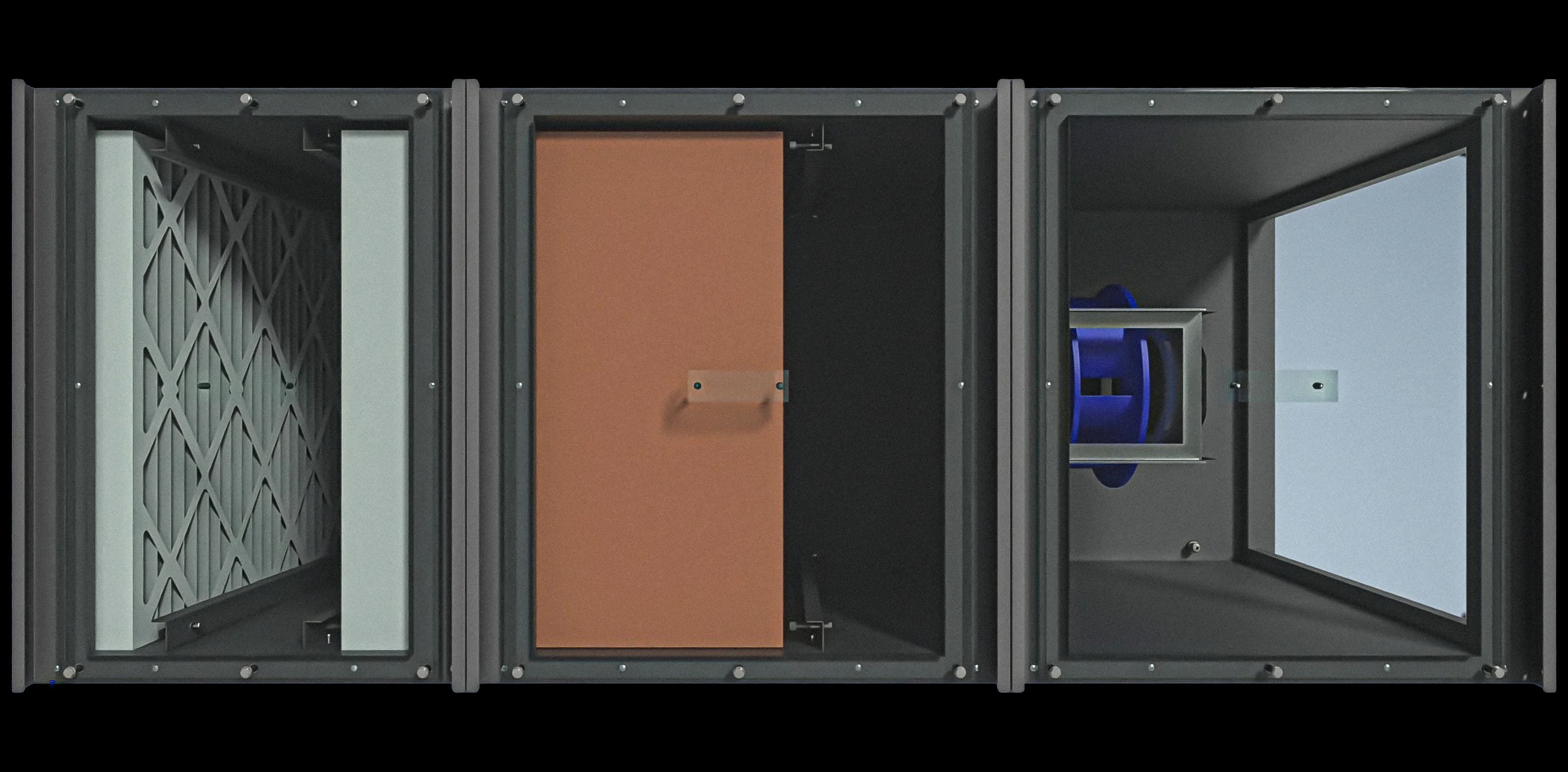 Caixa de Filtragem com Ventilador (CFVE)