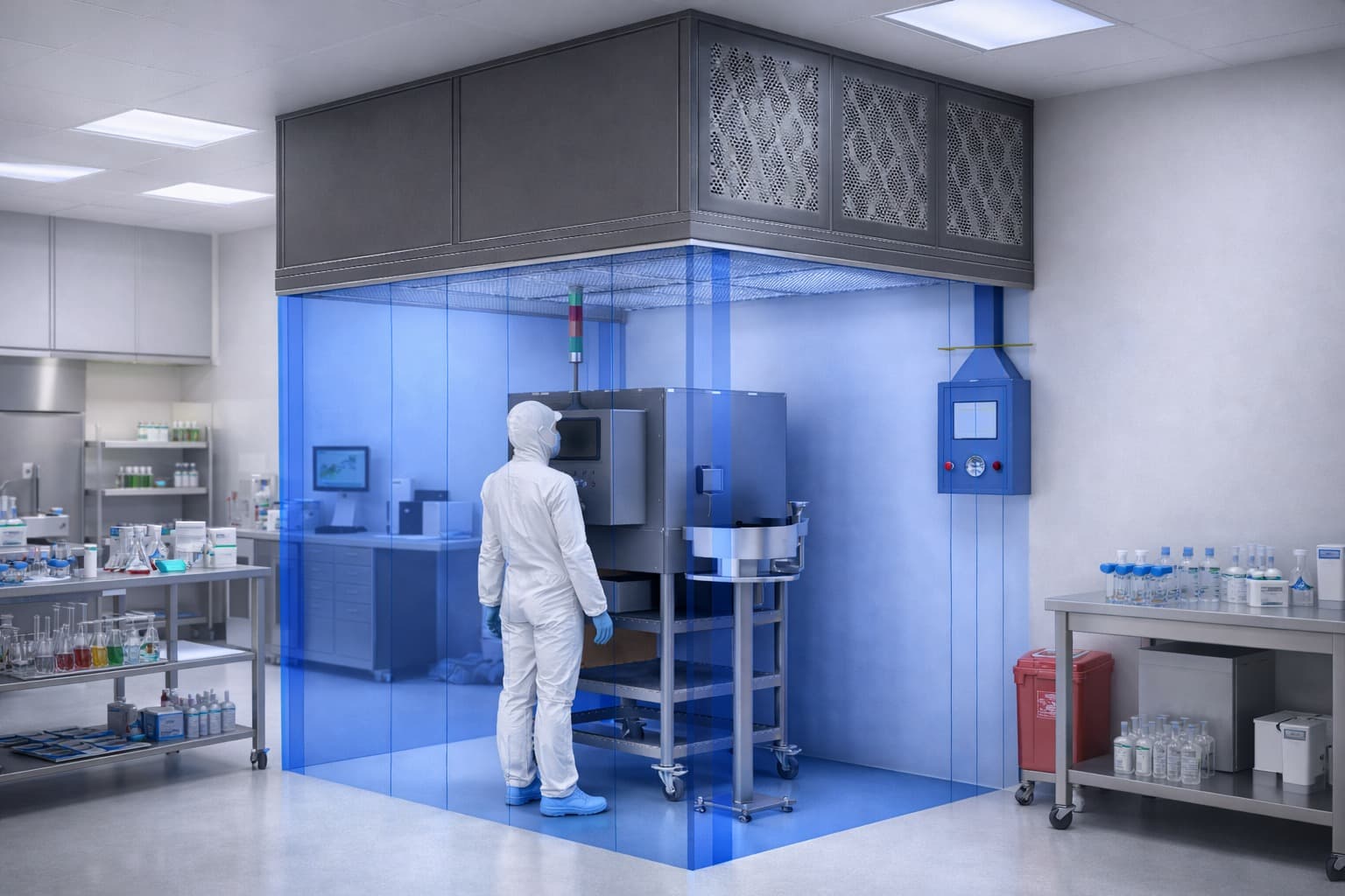 UFL · Fluxo Laminar Unidirecional